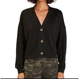 SOCIAL STANDARD by Sanctuary Ladies Daytripper Cardigan Black Xlarge